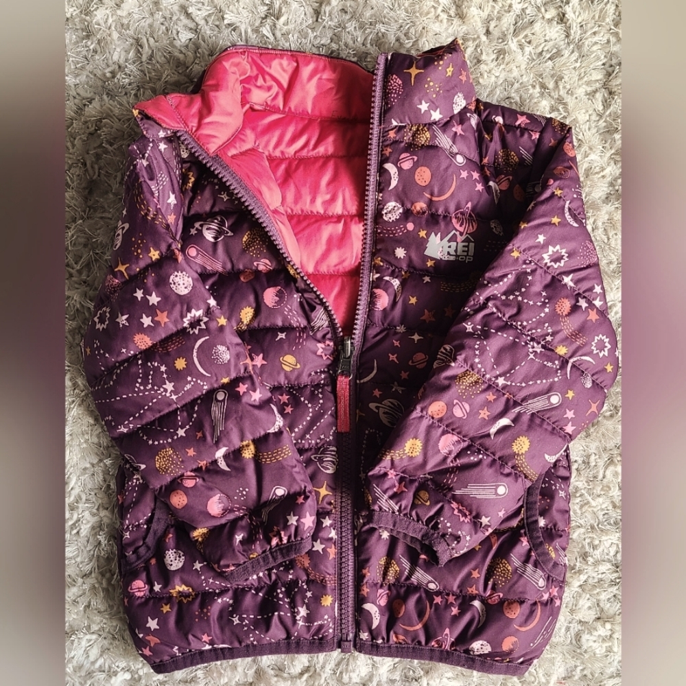 Kids down REI jacket